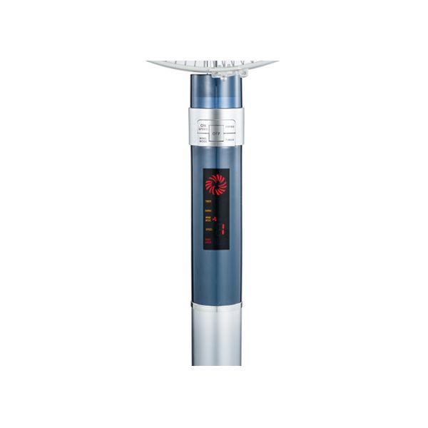 Digital Quiet Pedestal Fan For Bedrooms Figure Eight Oscillated 3 Speed With Plastic Blades