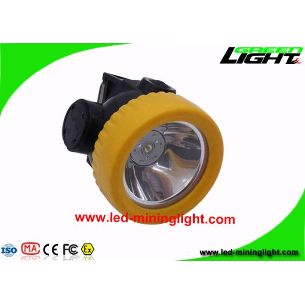 2.2Ah Portable  Rechargeable LED Headlamp PC + ABS Material High Safety