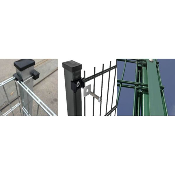 Sport Field Galvanized Double Loop Wire Fencing Welded