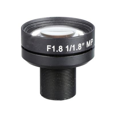 1/1.8 4.5mm 5Megapixel F1.8/F2.5 S Mount M12x0.5 Non-Distortion IR Board Lens