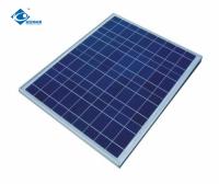 painéis solares ZW-60W-18V Mini Solar Panel do quadro de alumínio poli portátil do carregador 18V do painel 60W solar
