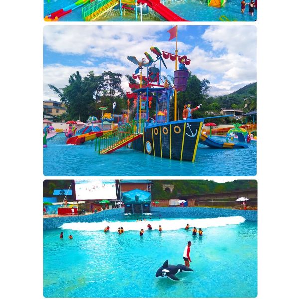 Large Pool Aqua Park Equipment for Sale