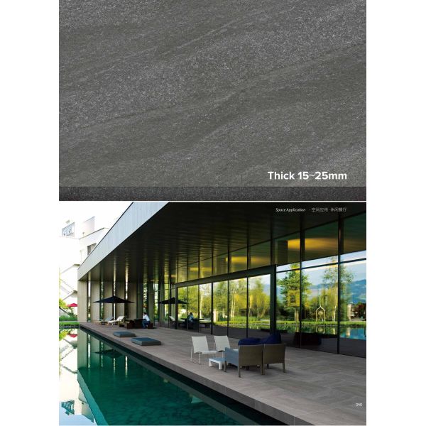 Edificio residencial contemporáneo a prueba de gérmenes los 2cm Matt Outdoor Courtyard grueso del SGS