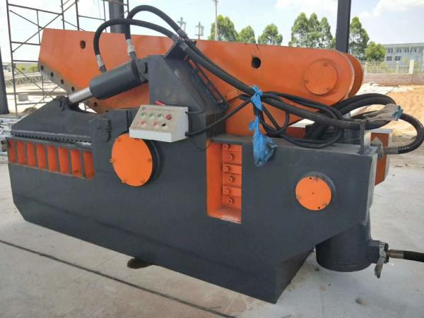 Metal Shear Machine Blade Length 1200mm Hydraulic Drive 8 - 12 Times / Min