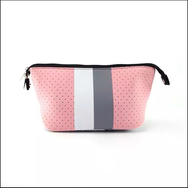 Zipper Closure Neoprene Makeup Bag for Cosmetics Convenience and Waterproof Protection