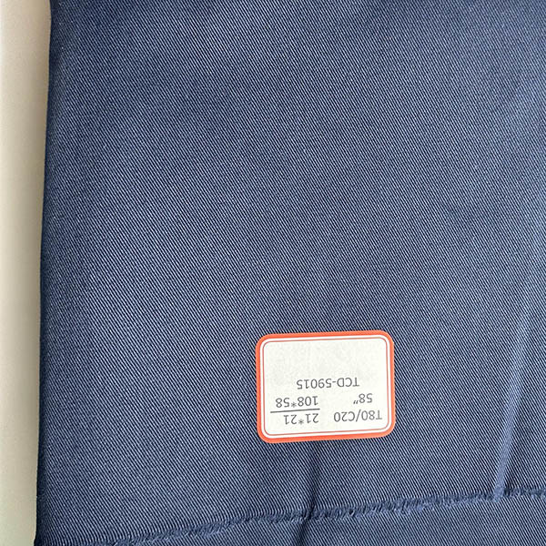 TC 80/20 21X21 108X58 59 3/1 Workwear Fabric Chef Uniform Apron Cloth