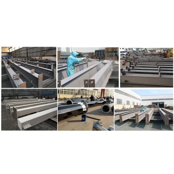 Prefab Steel Structure Warehouse High Quality H Steel Materials Steel Structure Building