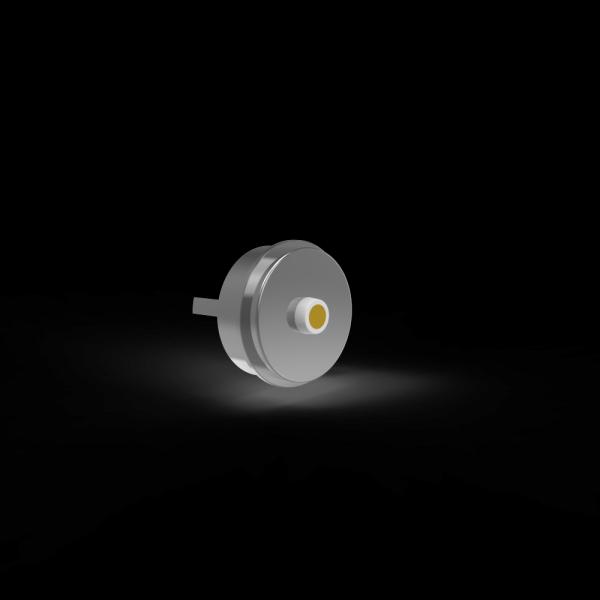 White male and female magnetic pogo pin  cable connector for LED strips