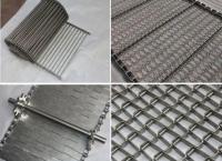 Cargaison de Mesh Conveyor Belt For Screening d'acier inoxydable du fil plat 317