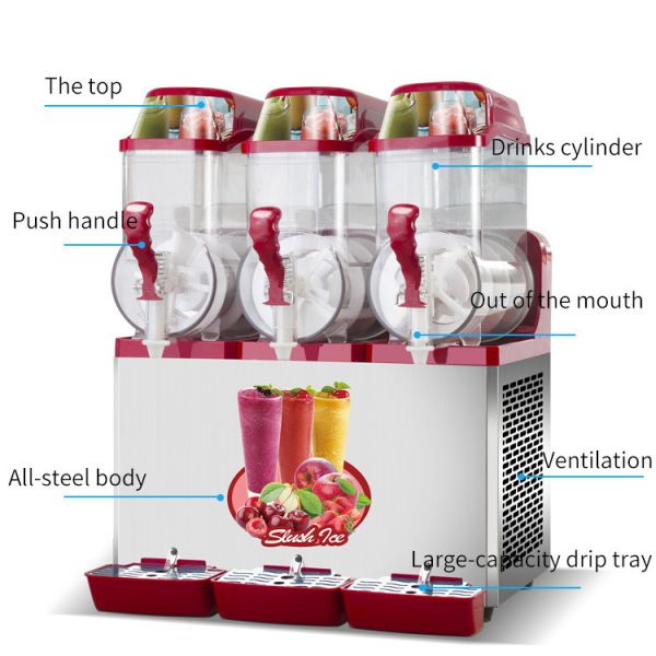 2024 Most Popular Used Slush Machine for Commercial Slush Machine Ice Slush Machine Sell