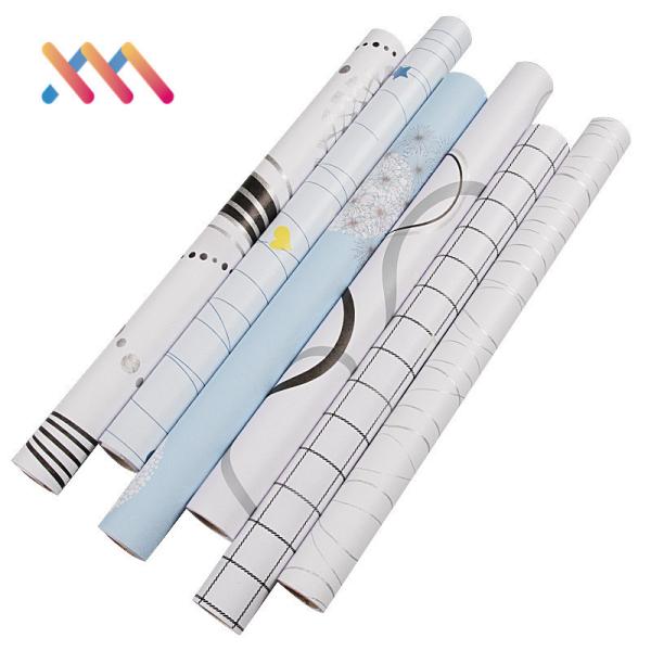 Stripes Pattern Self Adhesive Vinyl PVC Wall Paper for interior decoration wallpaper