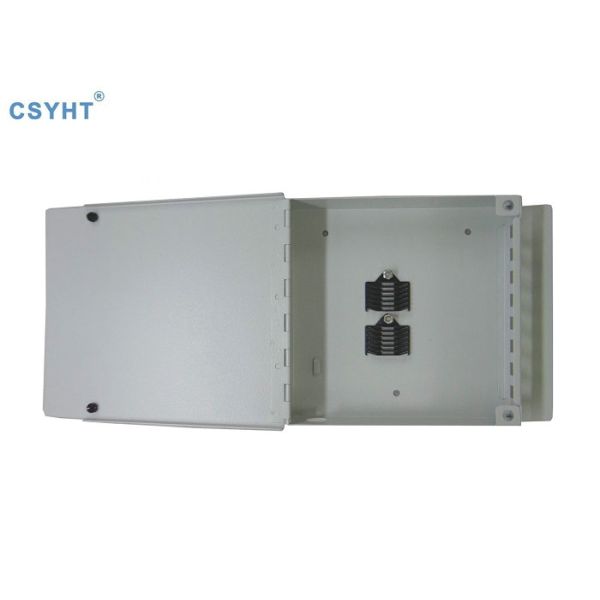 Small Size Fiber Optic Splitter Box Wall Cabinet 4-24 Core Ftth Access Solutions