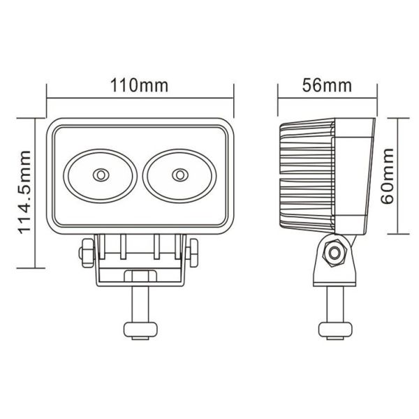 BB-30（Epistar/CREE led work light)