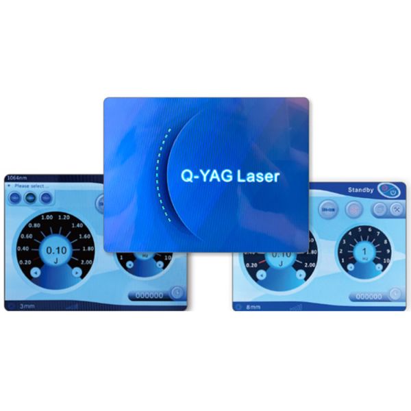 Máquina de eliminación de tatuajes con láser de picosegundos 532nm 755nm 1064nm