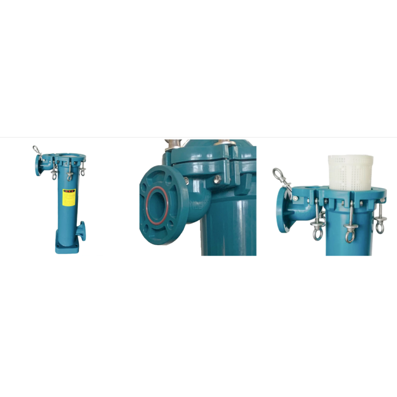 Weight 60KG Size 4 102X410mm PP Single Bag Filter Housing for Machinery Repair Shops