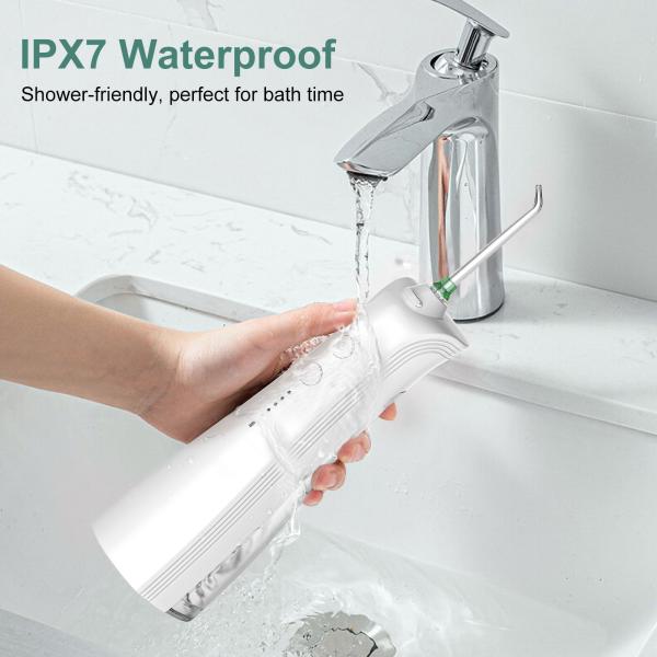 OEM Collapsible Portable Oral Dental Irrigator Teeth Clean Floss Telescopic Waterpick Water Flosser for Travel