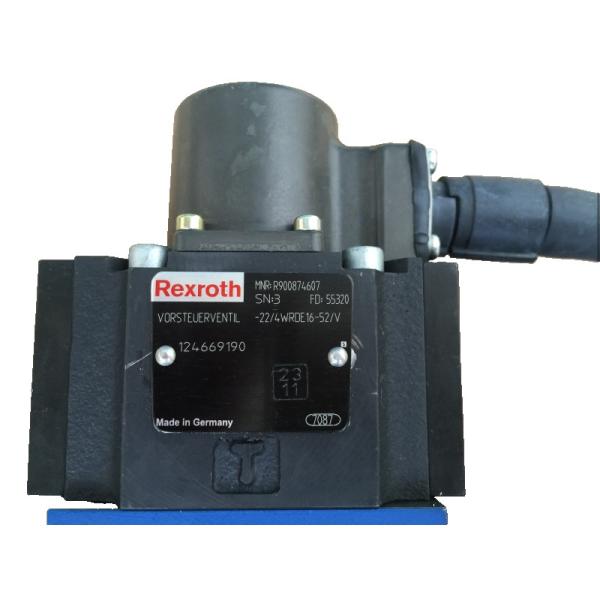 Valve proportionnelle Rexroth 4WRDE25V1-350L-5X/6L24K9/WG152MR Bleu Réponse rapide Facile à installer et à entretenir Contrôle de haute précision