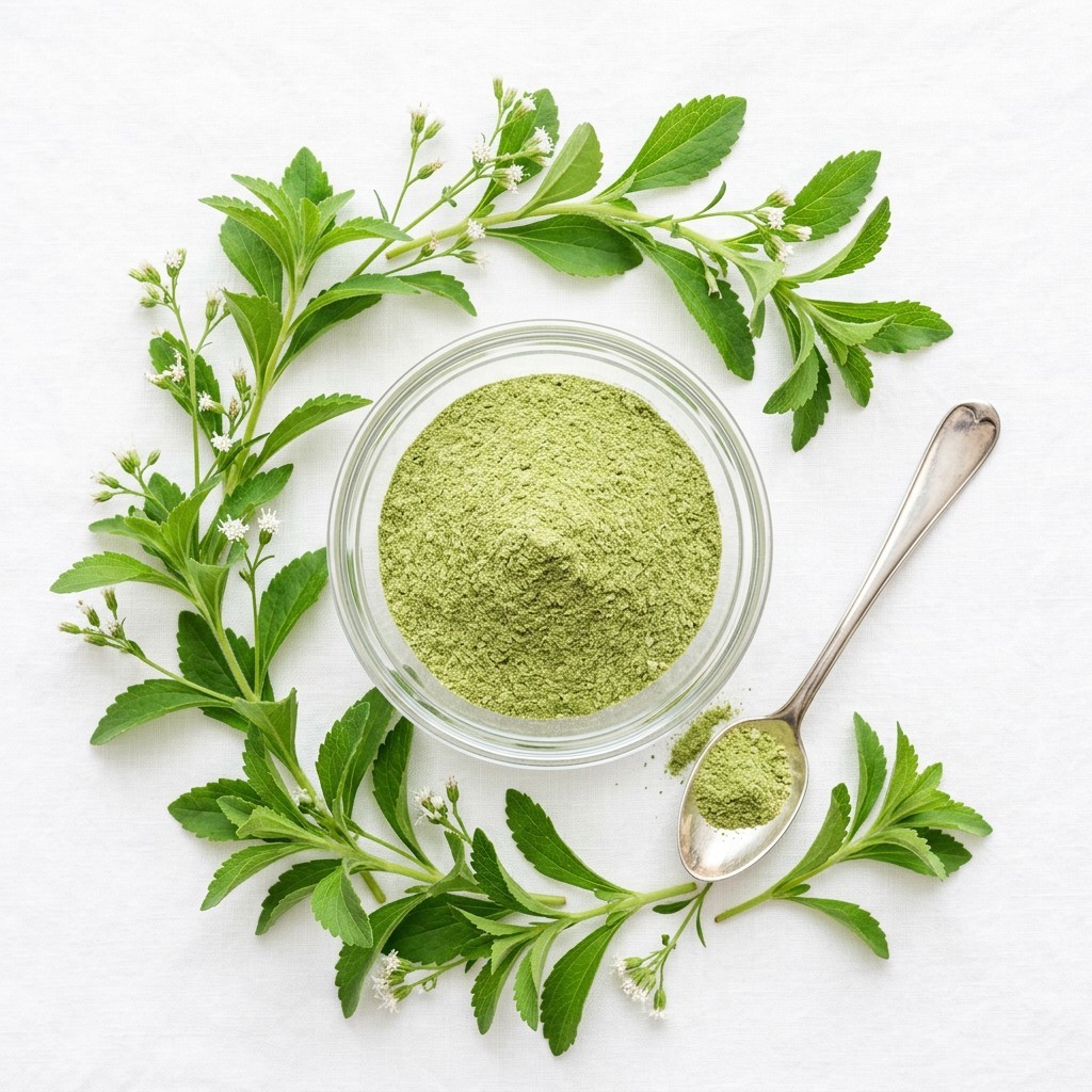 Premium Stevia Leaf Powder Natural Zero Calorie Sweetening Concentrate