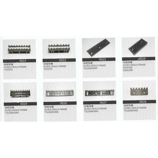 Rapier Picanol Loom Spare Parts Gamma Harness Frame Guide 23 Slot Ba215286