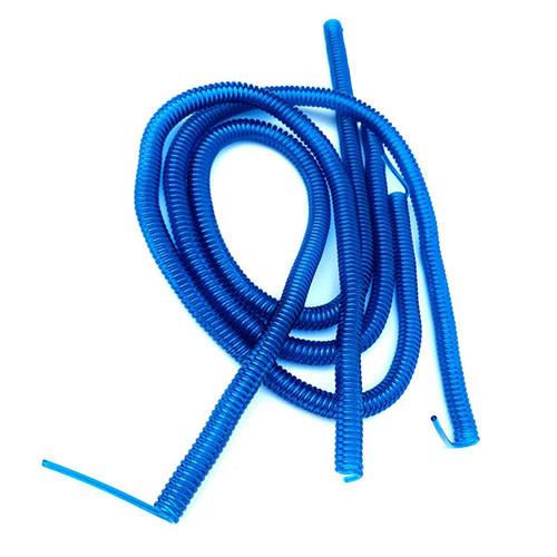 Custom Length Transparent Plastic Safety Tool Lanyards Expanding Spring Coil Lanyard
