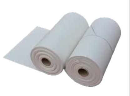 White Refractory Ceramic Fiber Roll High Temperature Insulation And Lining