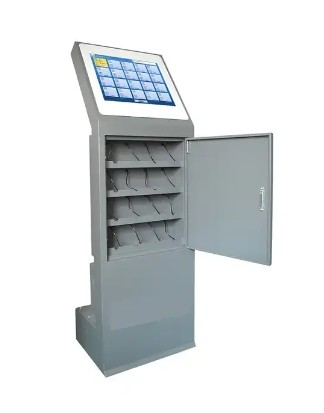 FW- D1 Ports Charger And Data Transport Management Software Docking Station 19 Inch Touch Screen