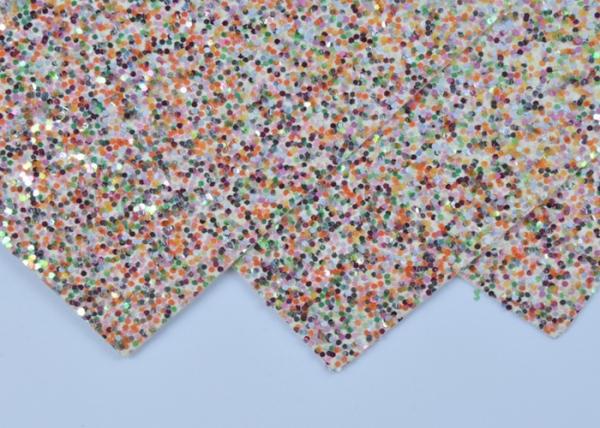 Folk Art 12*12 Chunky Glitter Paper 0.8mm Thickness For Making Hair Bows
