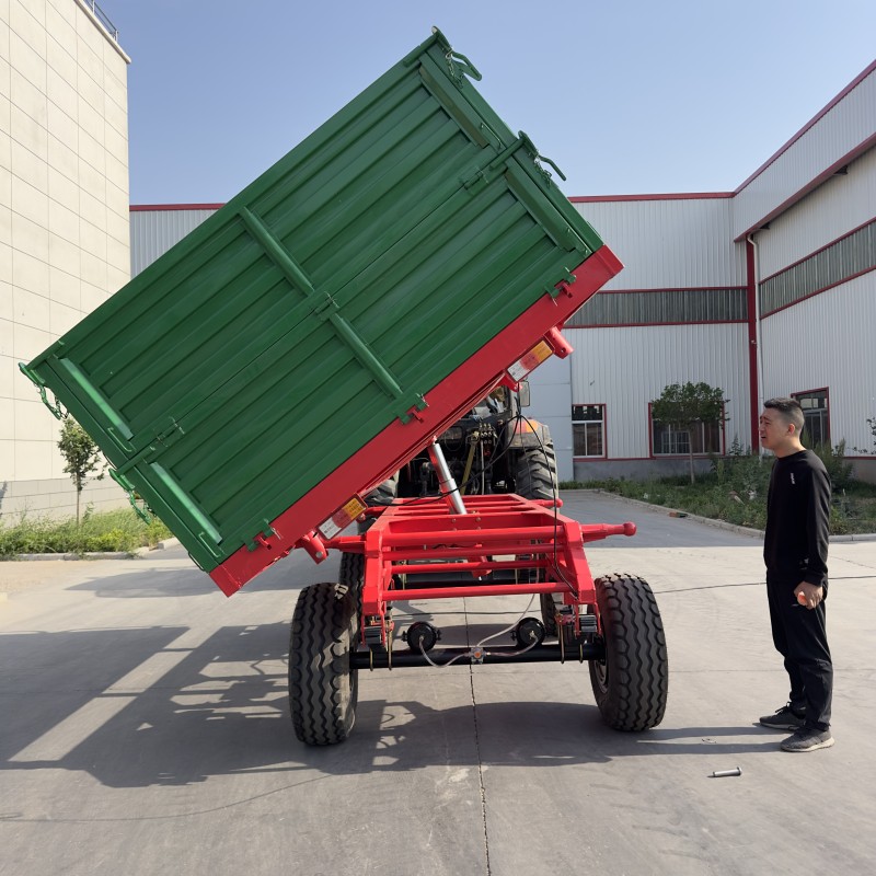 Agricultural Trailer – Tractor-Pulled Tipping Trailer for Farm and Material Transport