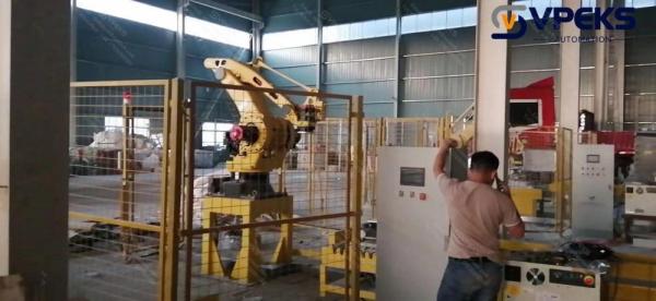 Fully Automatic Robotic Palletizer Machine For Bag Palletizing
