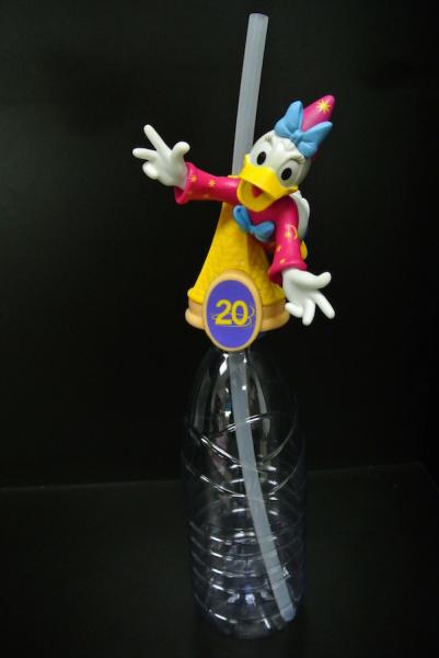 Straw Figures Collectible Vinyl Toys For Kids Water Bottle Disneyland Style