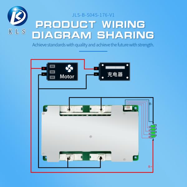 BMS Li-ion 3S 12V 15A avec équilibrage pour packs de batteries 18650