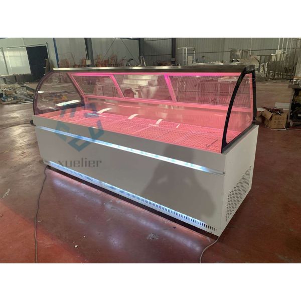 Dual Temperature Commercial Deli Refrigerator Painted Steel 220V