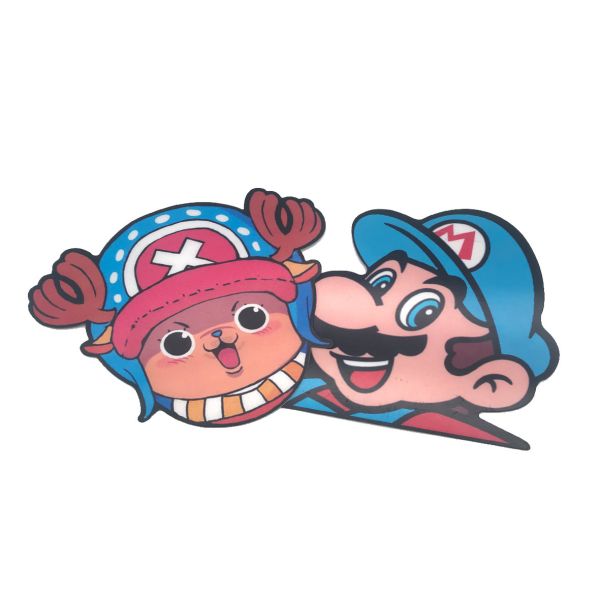 Водостойкие наклейки на заказ, меняющие флипсы, наклейки с движением, линзовые 3D-аниме, наклейки для автомобилей, ноутбуков и багажа