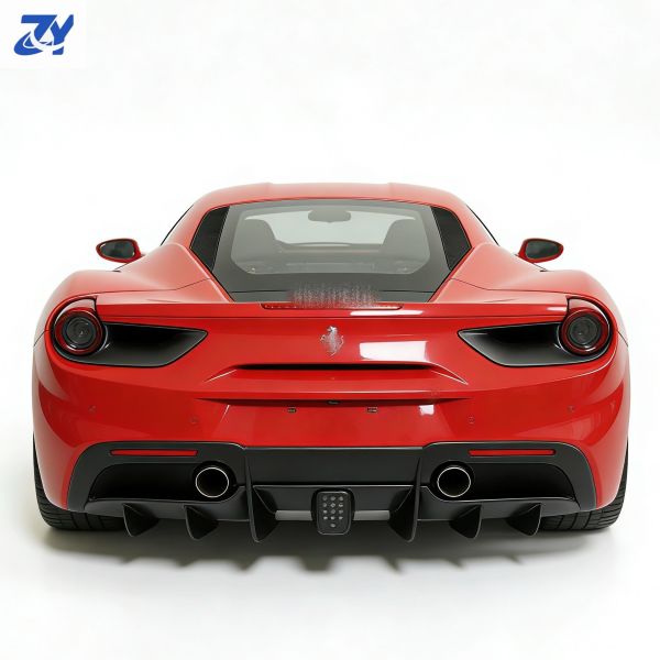 Hot Selling Car Parts Rear Bumper Car Emblem for Ferrari Other Body Kits