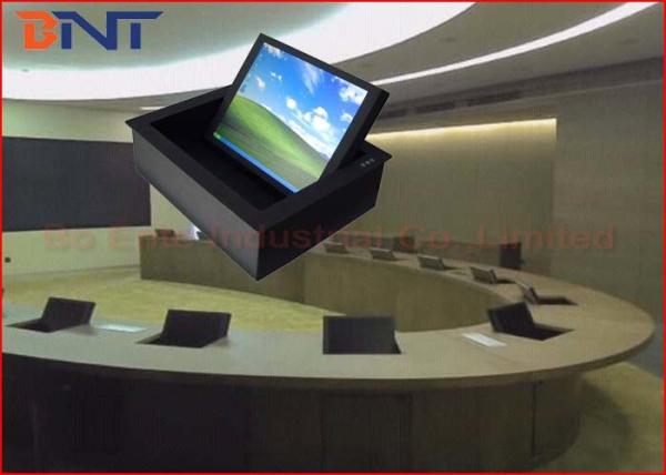 19 Hand Protection Motorized Monitor Lift Wireless Remote Lift With Infrared Sensor