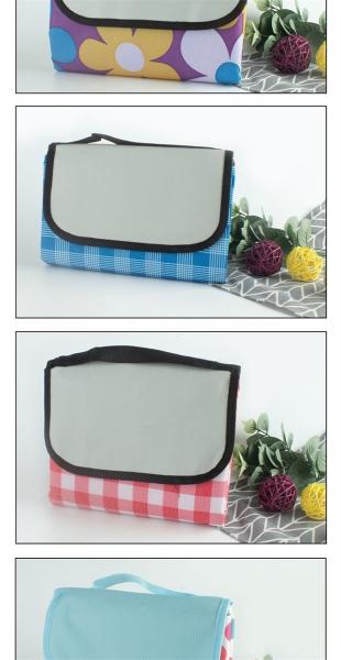 Camping Picnic Mat, Beach Blanket 78''×81'' 4-7 Adults Oversized Lightweight Waterproof Sandproof Large Picnic Mat