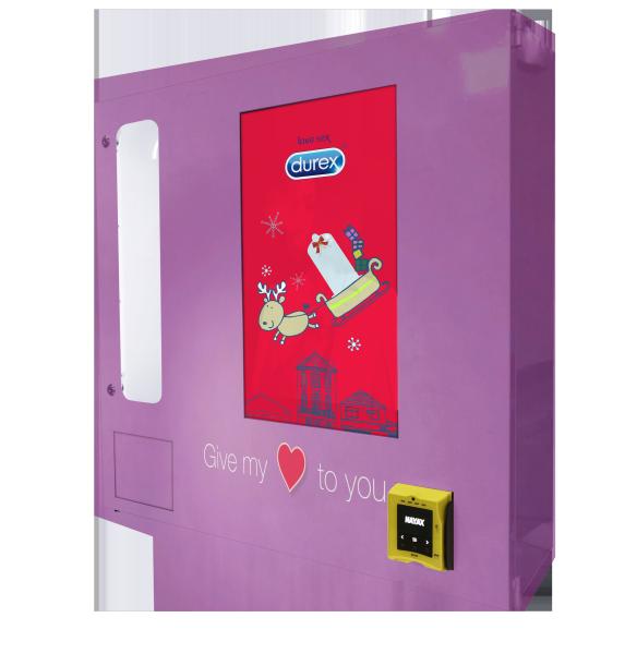 Smart  Vending Machine For Condoms Durex Mask Lipstick 