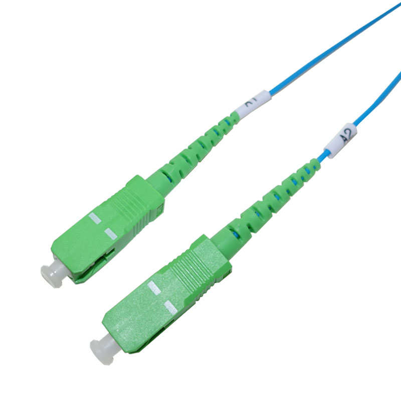 Прыгун 2,0 оптического волокна SC APC PVC LSZH 3,0 G652D с соединителями APC