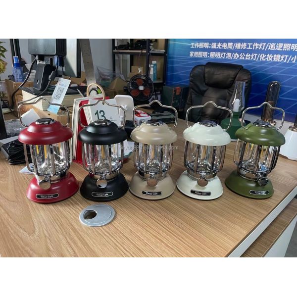 Outdoor Solar Flame Lights Warm White LED Solar Camping Light Powered Lights Outdoor Garden Solar Led Lanterns