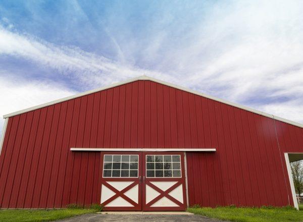 Prefabricated Steel Structure Horse Barn - Durable Metal Horse Stables
