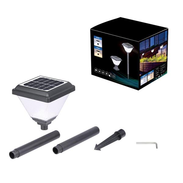 Light Control Stomproofing Pathway Ground Lightting Outdoor Solar LED Landscape Light