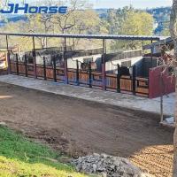 Various Heavy Duty Horse Stall Fronts  Black Powder Coated