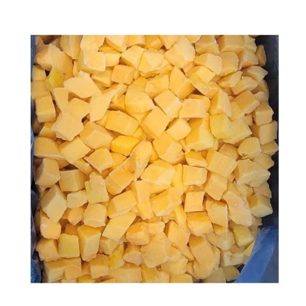 High Quality IQF Frozen Mango Dices Freezing Process Bulk Vacuum Pack Natural Delicious
