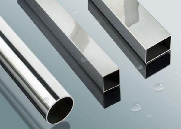 Anticorrosive Stainless Steel Rectangular Pipe , 430 Hot Rolled Stainless Steel Tube