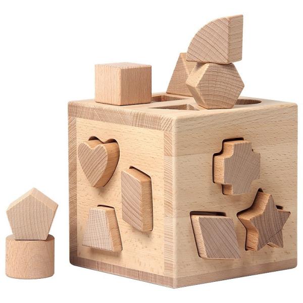 Eco-friendly Wooden 3D Building Blocks Creative Art Gift Home Ornament Decoration Solid Wood Kids Toys DIY wooden toy