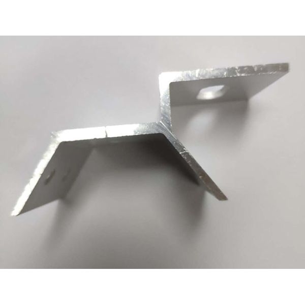 6005 - T5 Silver Anodized Aluminum Profiles , Aluminium Frame Profile Roof Solar Mounting