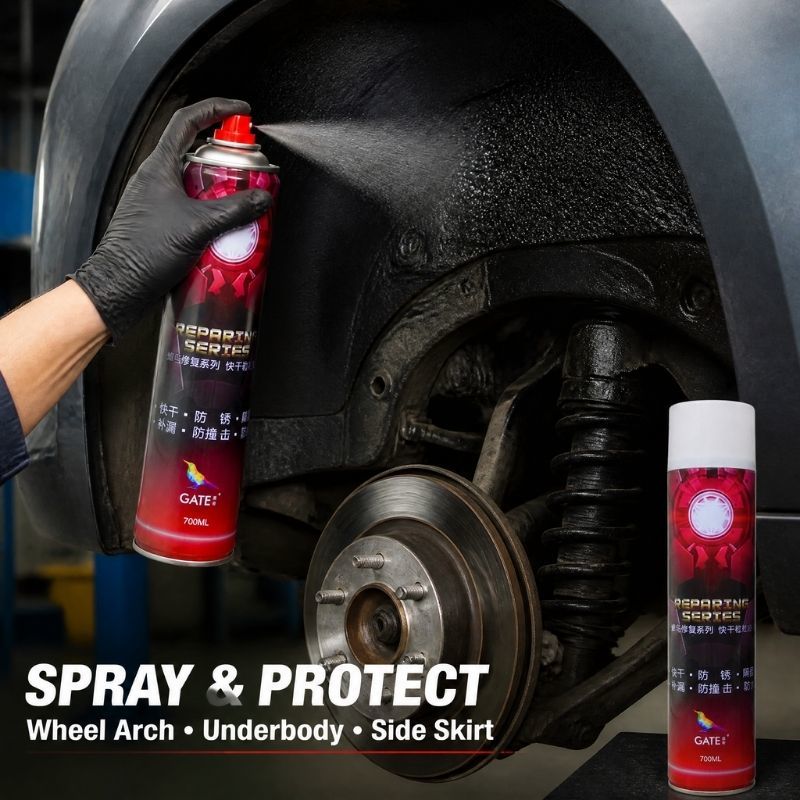 Fast Local Underbody Repair with GATE 1K Aerosol Stone Chip Coating