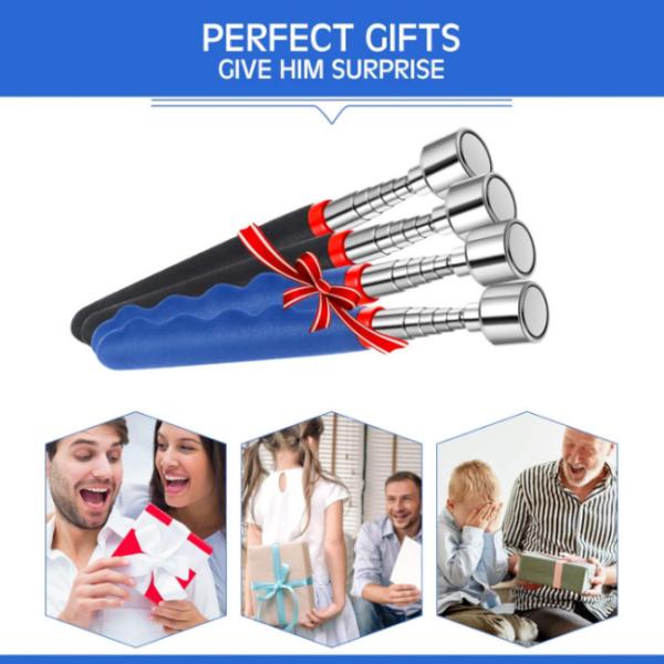 Professional Heavy Duty 20lbs Extendable Magnetic Pick Up Tool Flexible  ISO