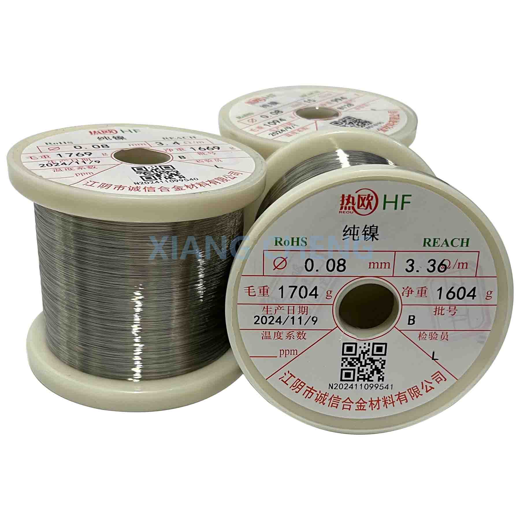 Никель201/N 02201/2.4061 Чистая никелевая проволока для химической обработки и морских применений