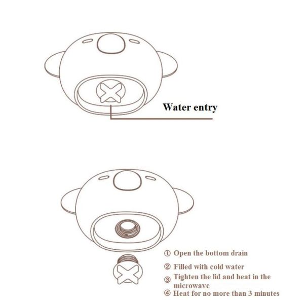 Koala Bear ODM 3.3 Inch Hand Warmer Silicone Household Items